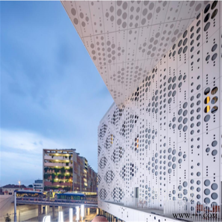 西安吊顶钻孔铝板 揭阳穿孔铝单板 冲孔铝板规格表图4