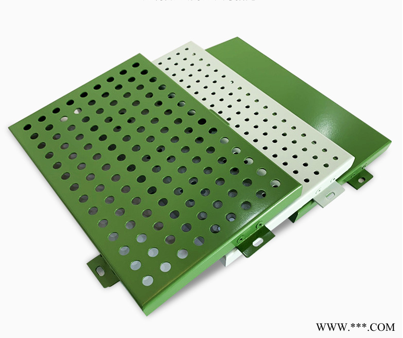 穿孔铝单板幕墙 造型冲孔铝板定制 厂家直销 量大可优惠5-10元每平方图2
