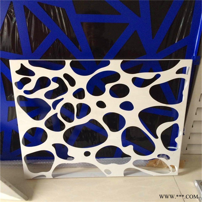 咖啡店吊顶雕花铝单板报价 造型订制铝单板 冲孔铝板图2