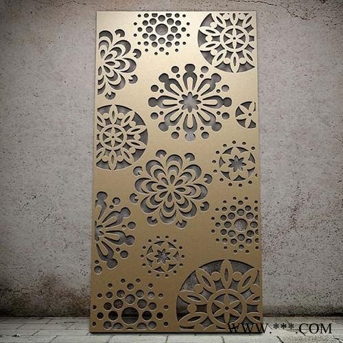 咖啡店吊顶雕花铝单板报价 造型订制铝单板 冲孔铝板图4
