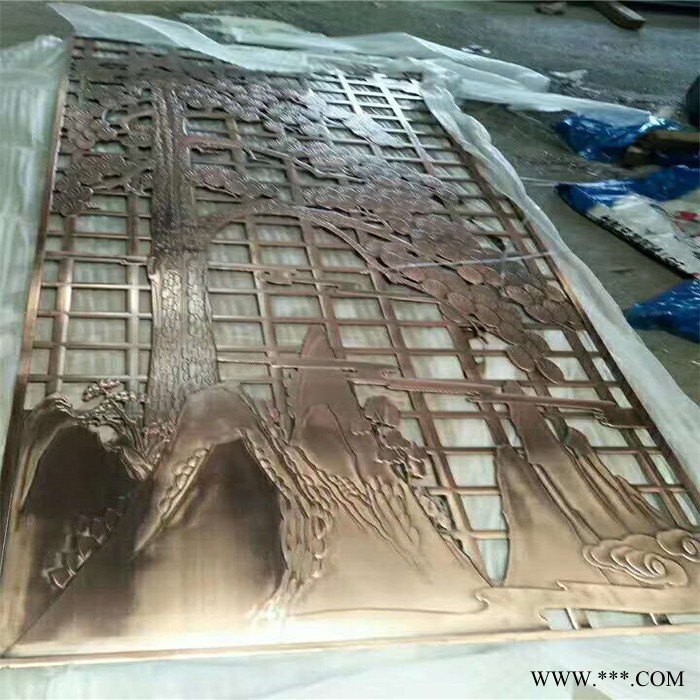 咖啡店吊顶雕花铝单板报价 造型订制铝单板 冲孔铝板图7