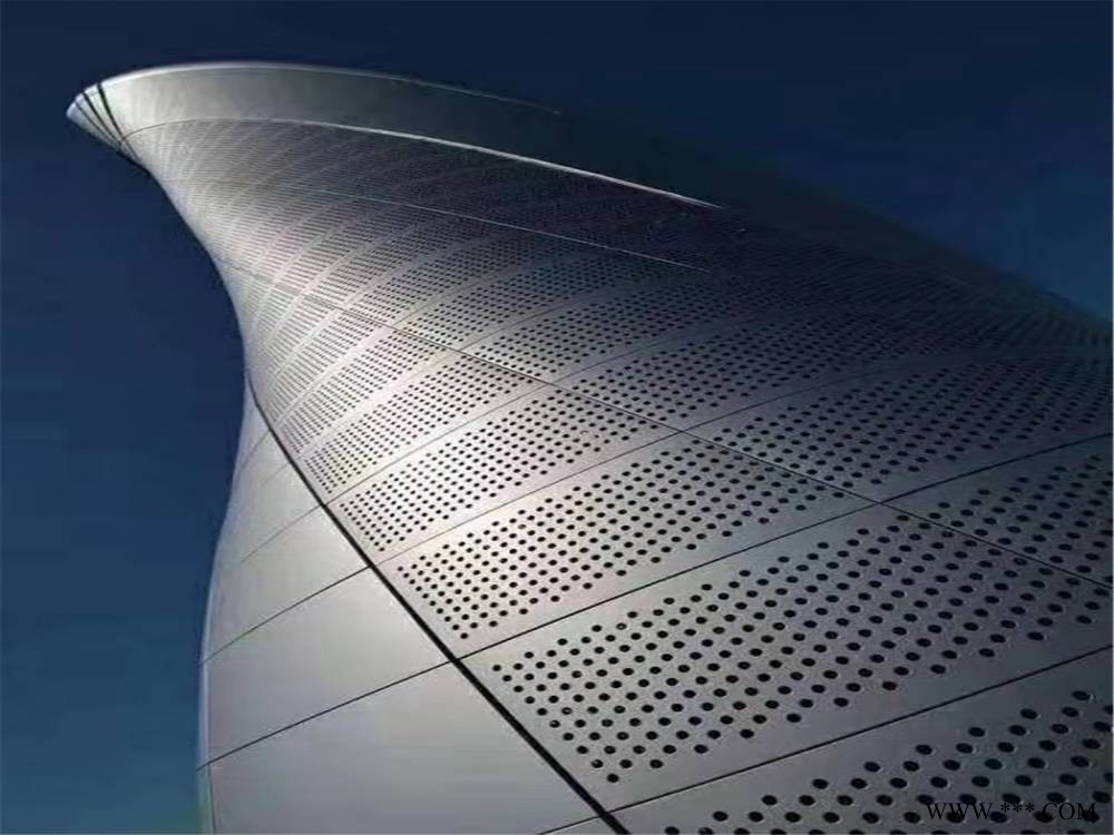 冲孔铝单板价格优势 艺术冲孔铝板定做图3