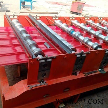 铝板防滑板扎花机器 不锈钢板压花机器 铝板压花机器 品质可靠 金硕压瓦机图10