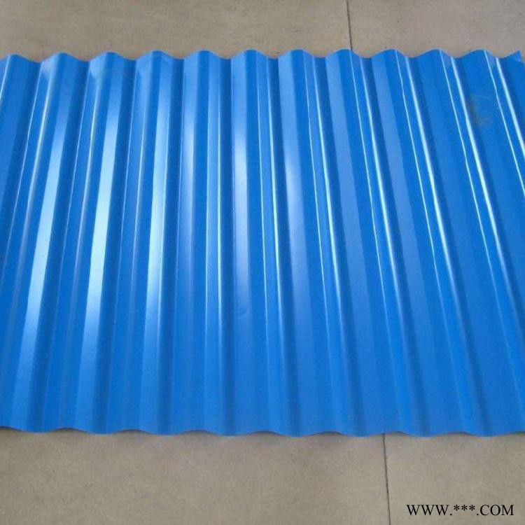 生产厂房保温防腐彩涂压型铝板 瓦楞铝板 耐腐蚀铝瓦 铝板 济南忠发铝业图2
