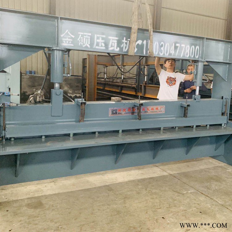 订做剪板机现货 彩钢板剪板机 剪板机器 金硕压瓦机 铝板剪板机图2