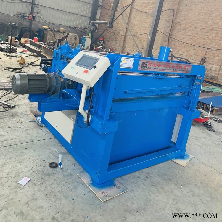 铝板开平机设备 小型全自动开平机 金硕压瓦机 全自动彩钢开平机图2