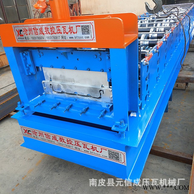 430铝镁猛压瓦机设备 彩钢瓦机铝板压瓦机彩钢压瓦机械设备成型机图2