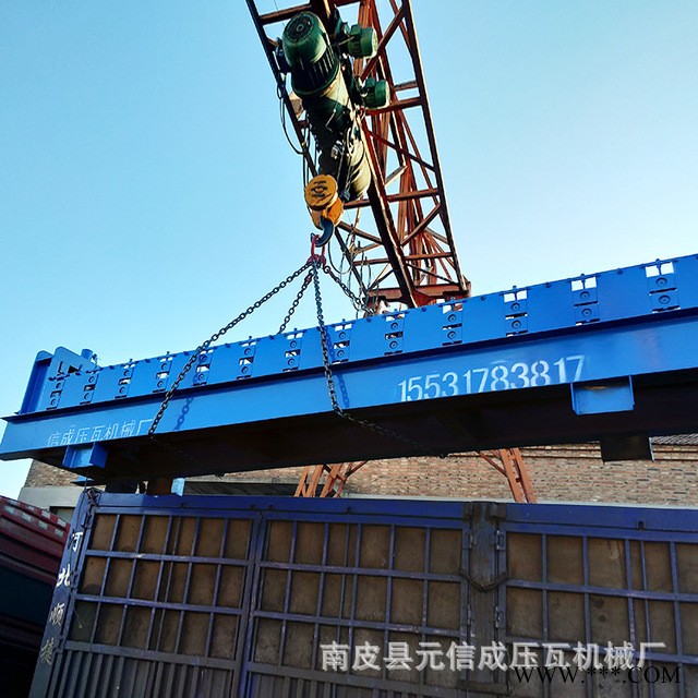 430铝镁猛压瓦机设备 彩钢瓦机铝板压瓦机彩钢压瓦机械设备成型机图5