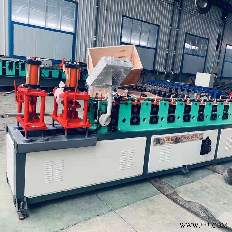 几字钢压型设备 几字钢机器 金硕压瓦机 铝板几字钢设备图2