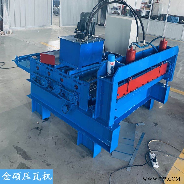 开板机器 开平开板机设备 金硕压瓦机 铝板开平设备图2