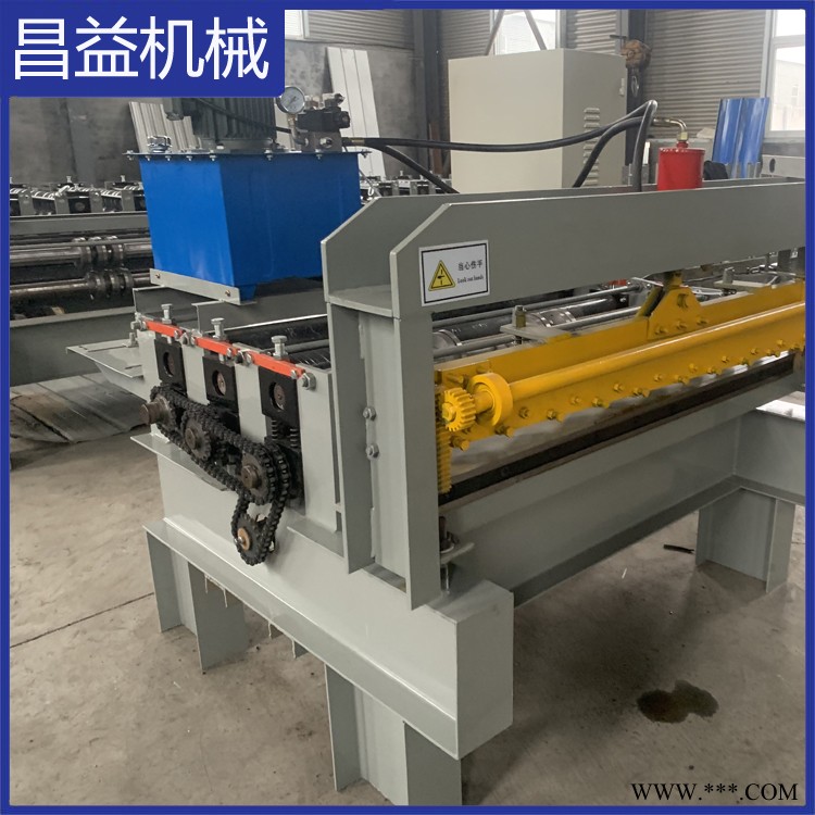 铝板分条机 昌益压瓦机  彩钢板分条机设备  不锈钢板分条开平机图2