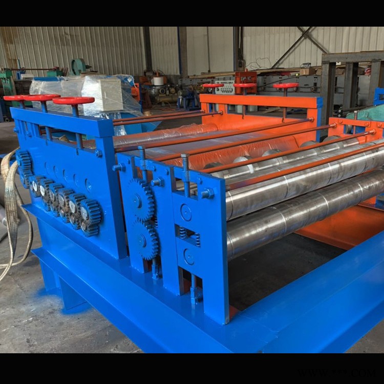 祥丰压瓦机 铝板开平机 彩钢压型设备 全自动电动开平机图2
