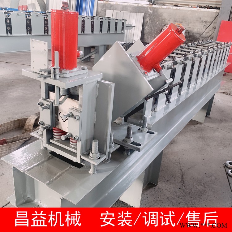 不锈钢板U型成型设备 铝板U型成型机器 昌益压瓦机 U型槽图2