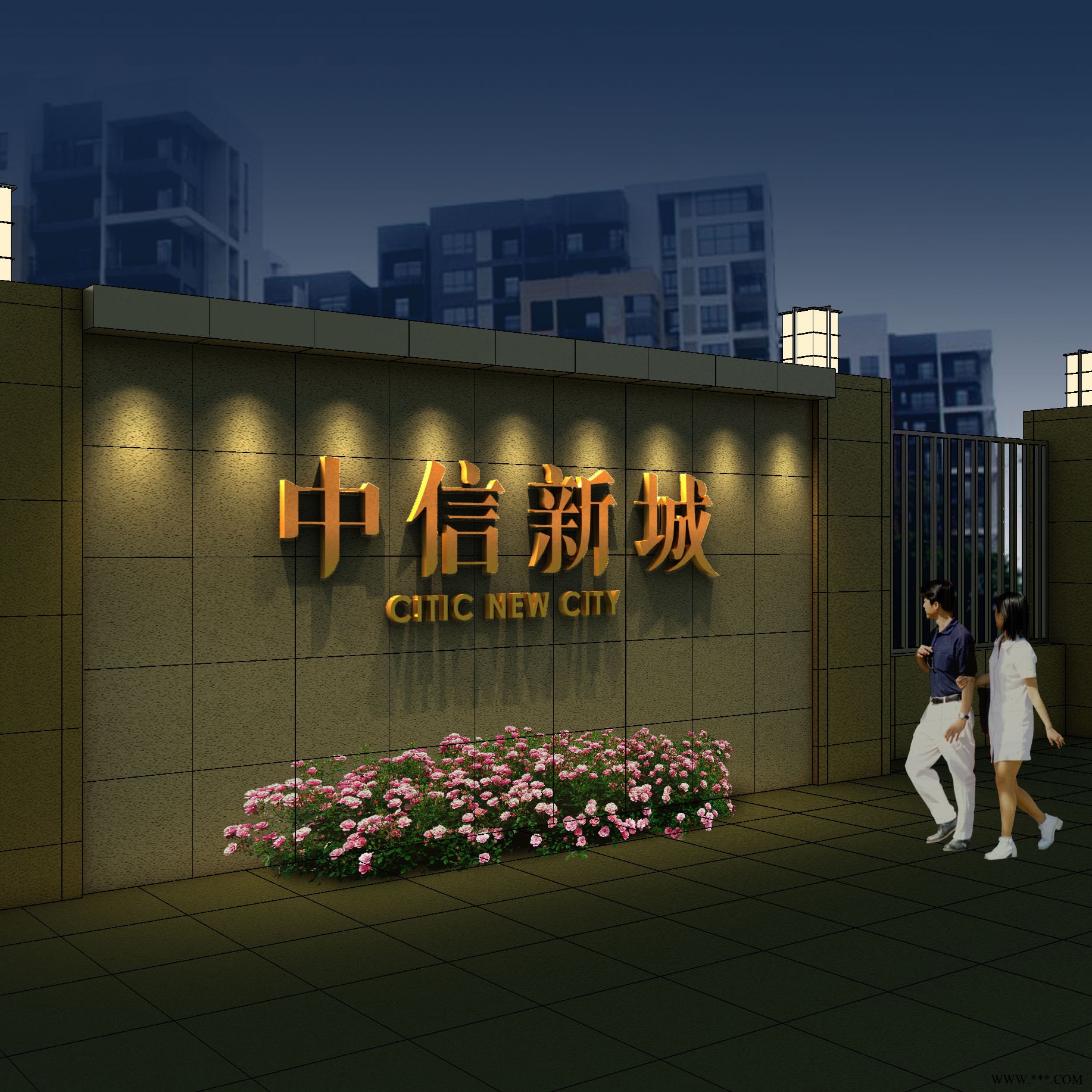 北京标识制作公司正背发光字铝板一件包邮图10