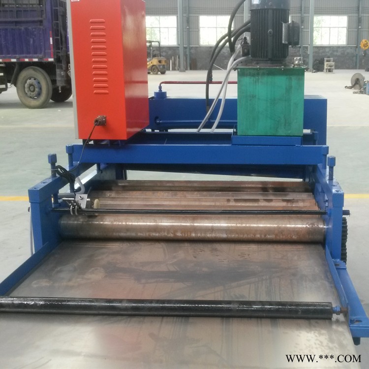 镀锌板校平机设备 校平镀锌板设备 校平开板机设备 开平机 开平板机设备 铝板开平设备 校平机 昌益压瓦机 支持定做图2