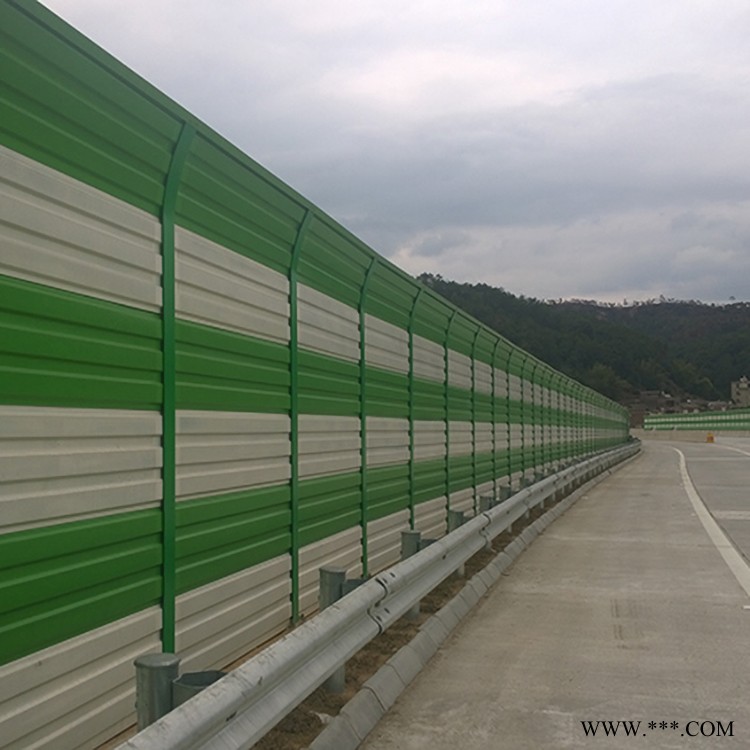 声屏障生产 铝板声屏障 泰亿 高速路声屏障 性能稳定图4