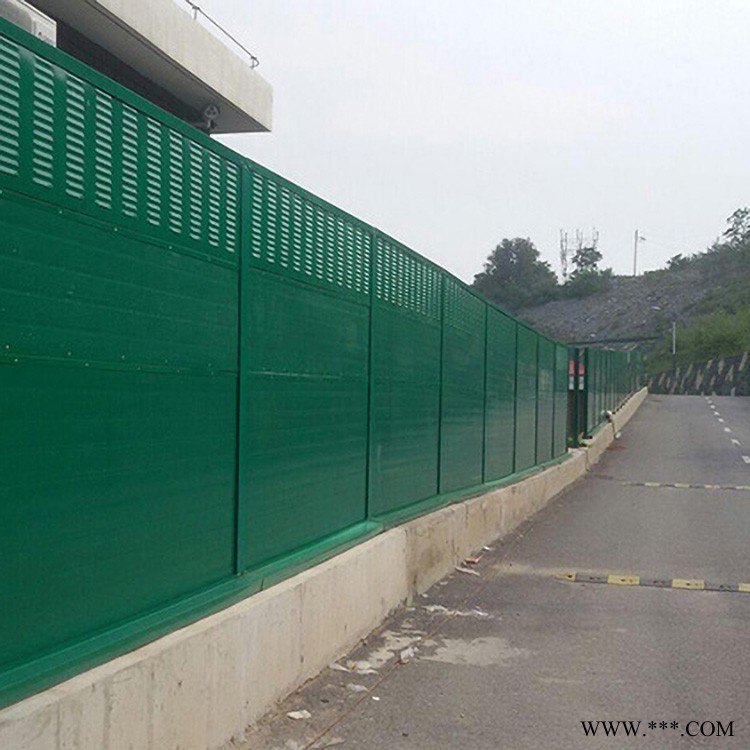 声屏障生产 铝板声屏障 泰亿 高速路声屏障 性能稳定图5