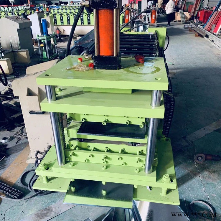 铝板成型机器厂家 金硕机械 超市货架拖料机 镀锌带压型机图1