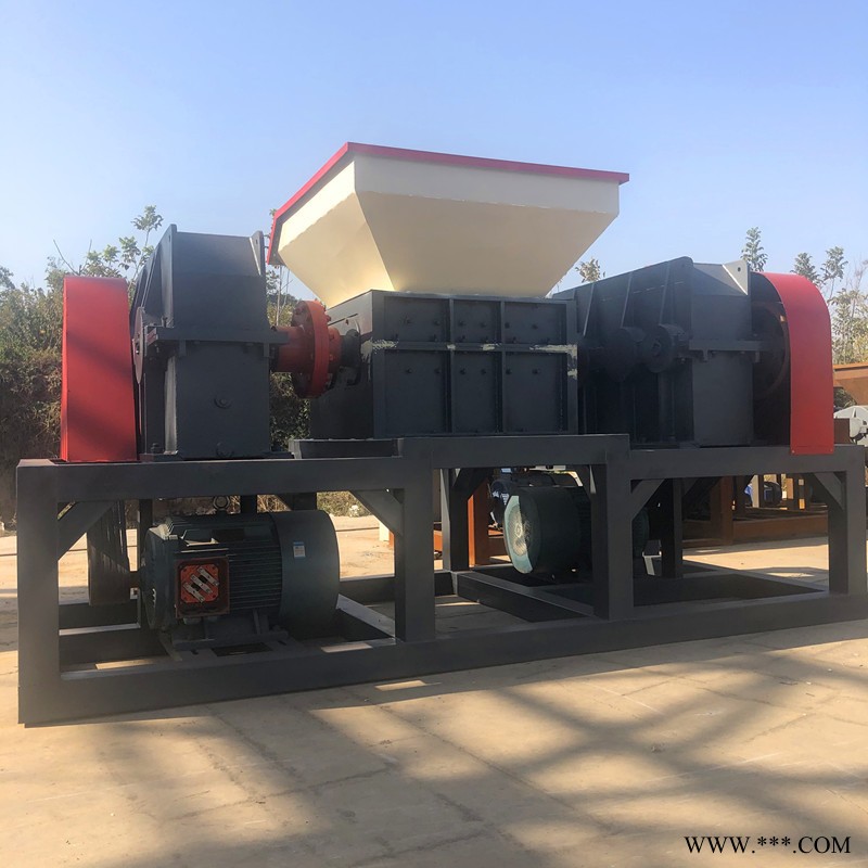 废旧金属双轴撕碎机 宝正 铝板发泡铝撕碎机 废品回收行业热销撕碎机图2