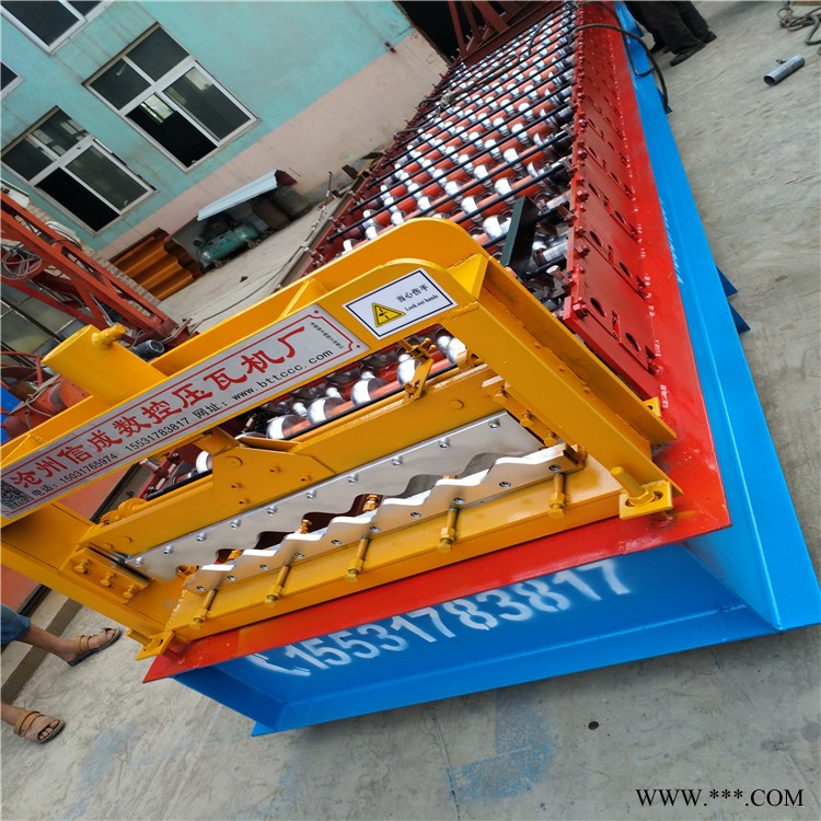 专业生产780型大圆弧压瓦机铝板780大圆弧压瓦机 墙板成型设备 定做异形设备图3