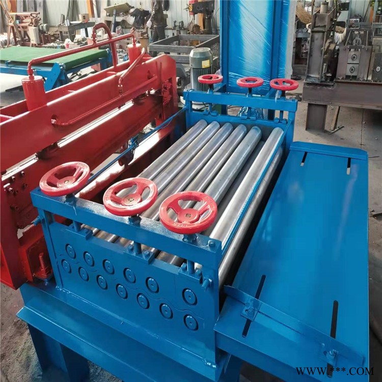 现货供应 宏霖机械20mm厚铁板校平机 钢板整平机 镀锌板铝板校平机图4