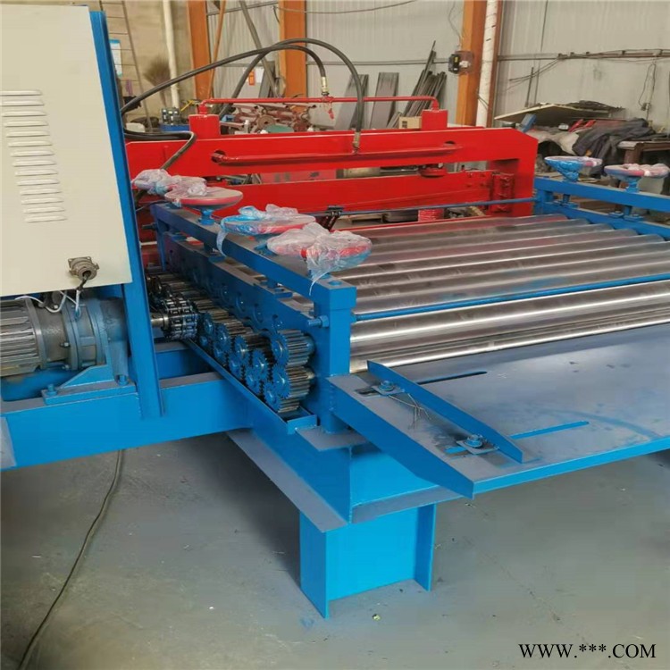 现货供应 宏霖机械20mm厚铁板校平机 钢板整平机 镀锌板铝板校平机图3