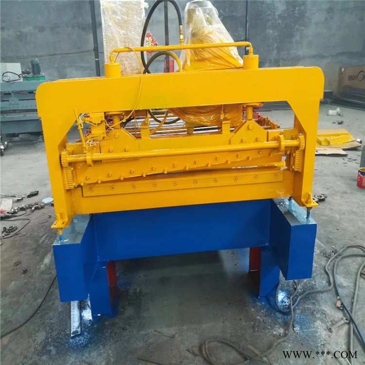 宏霖机械厂家直销 全自动数控式铝板开平机 不锈钢板校平机 小型半自动图8