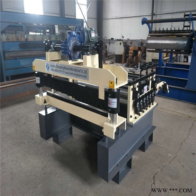 宏霖机械厂家直销 全自动数控式铝板开平机 不锈钢板校平机 小型半自动图10