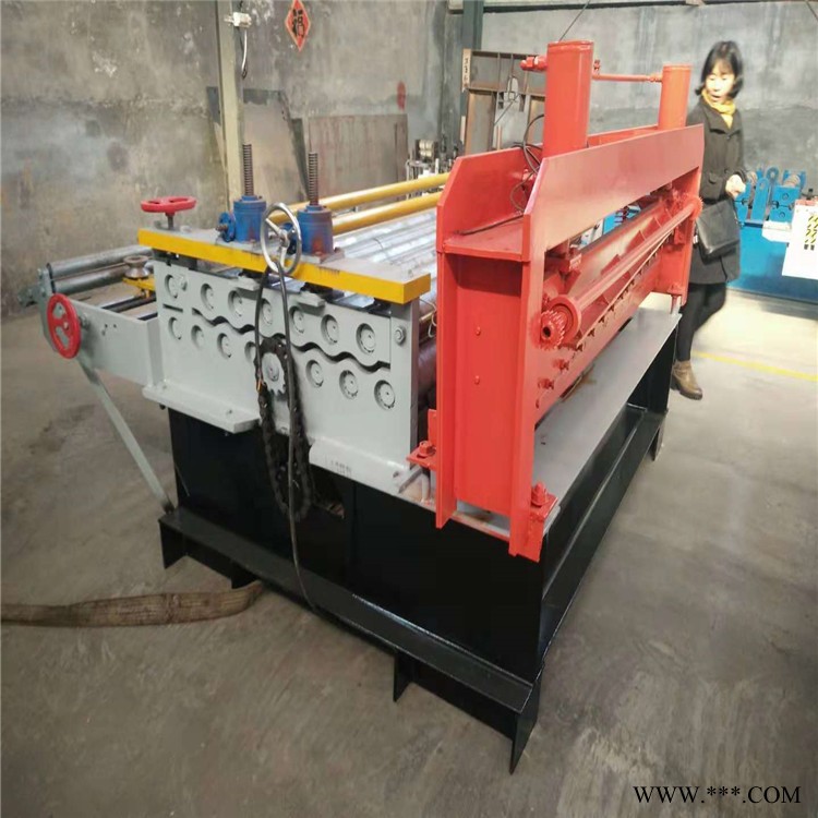 宏霖机械供应 全自动数控式铝板开平机 0.5-4.0厚平开机1.5m宽 小型半自动图10