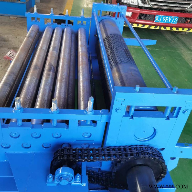 铝板彩钢板压花机 卷板压花机 防滑板压花成型机 驰恒压瓦机 防滑板压花机器图2