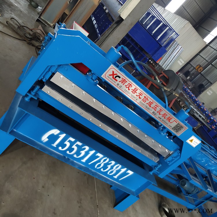 元信成压瓦机 1.3米开平机剪切机 铝板校平机 彩钢板开平机 可定做图2