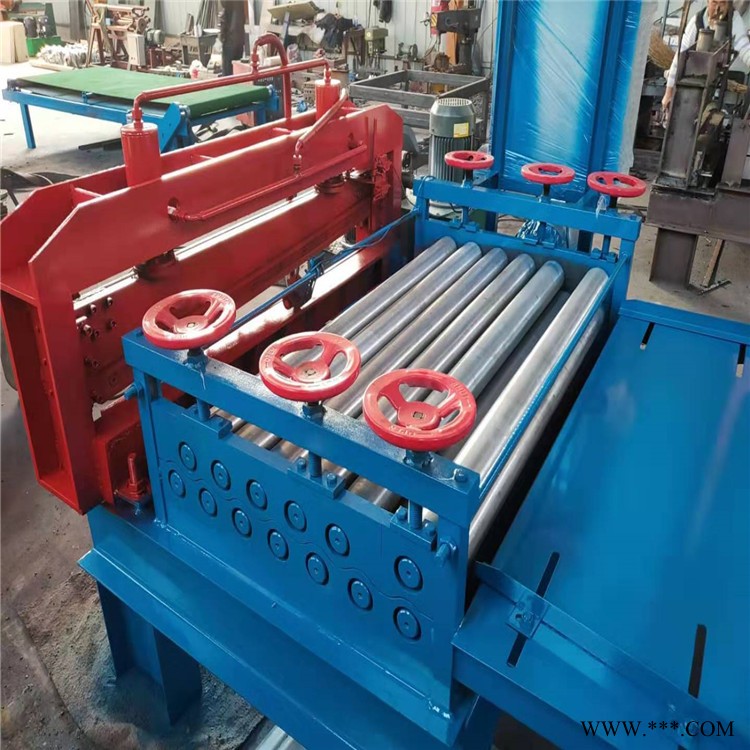 宏霖机械生产 铝板校平机 开卷机1250卷板开平剪切机 规格齐全图5