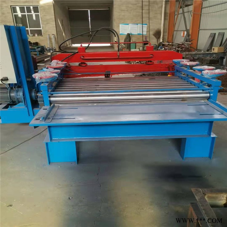宏霖机械生产 铝板校平机 开卷机1250卷板开平剪切机 规格齐全图7