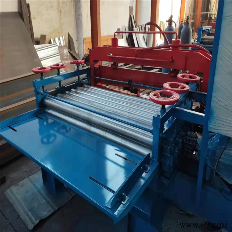 宏霖机械生产 铝板校平机 开卷机1250卷板开平剪切机 规格齐全图10