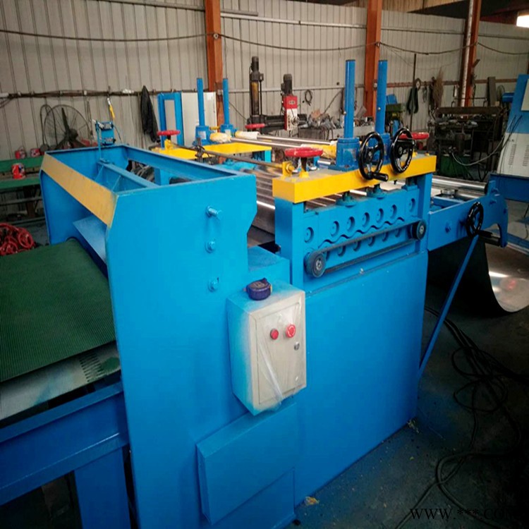 宏霖机械供应 全自动数控式铝板开平机 0.5-4.0厚平开机1.5m宽 数控可调只需一人操作图8