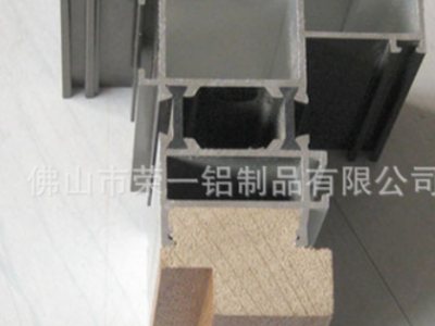 工业异型铝材加工 门料窗料挤压铝型材 大型门窗铝材加工图2