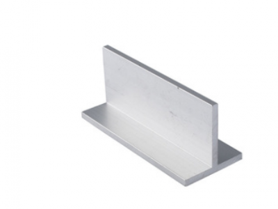 T型铝厂家导轨t型铝材铝合金型材50*20*3mm收边收口丁字形冲孔图2