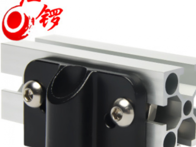 红锣工业铝型材配件 脚杯连接件 地脚连接器 脚杯连接件 3040通通图2