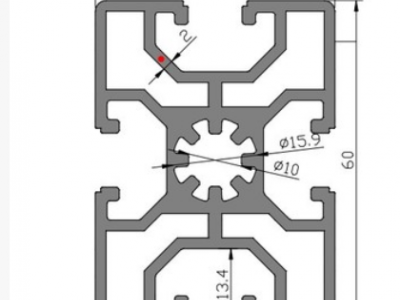 铝合金铝型材4560欧标工业流水线铝合金型材的价格优惠免费切割图2