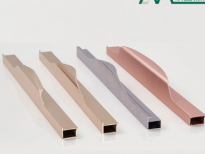 晶钢门铣型拉手铝型材橱柜拉手抛光氧化全铝拉手家具铝材厂家定制图2