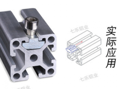 七乐工业铝型材配件国标滑块螺母 M3M4M5M6M8 M10欧标滑块螺母图2