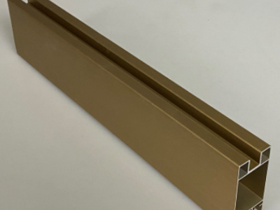 断桥系统门窗幕墙铝型材支架组合 凹槽链接隔断挡板挤压开模定制图2