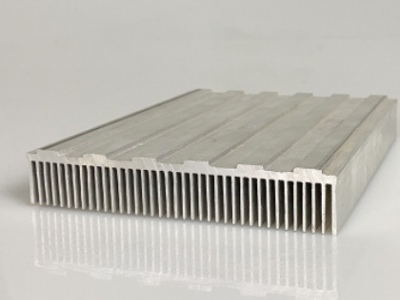 厂家供应6061梳子高密齿形散热器铝型材 工业机架高导热性能挤压图3