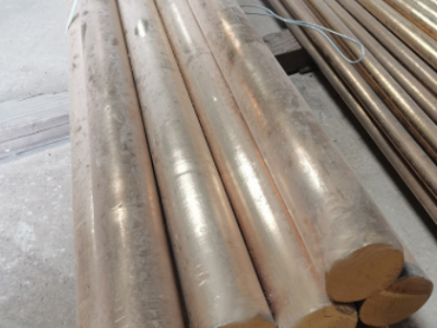 供应实心铜棒 可加工切割到店黄铜棒 定制挤压焊接无氧纯铜铜棒图2