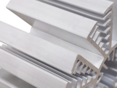 开模定制 散热器铝型材 铝合金散热器挤压 CNC加工 铝型材图3