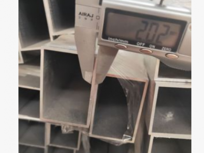 开模定做各种方管型材60*40*2表面阳极氧化建筑工业铝型材铝方管图2