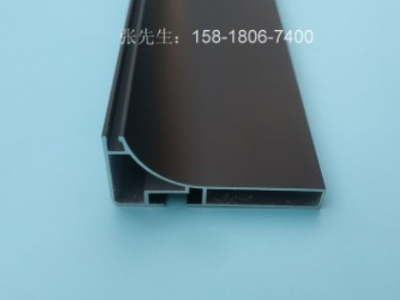 欧派橱柜免拉手铝材双层加厚工程免拉手铝合金L型下柜免拉手型材图2