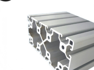 厂家直销铝合金80160 型材铝合金 工业框架型材阳极银白氧化成都图2