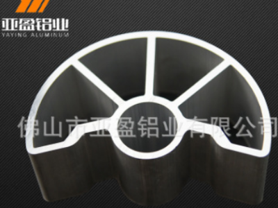 亚盈 开模定制厂家直供挤压拉伸工业铝合金加工 异型铝型材配件图2