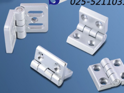 工业铝型材配件 金属合页 锌合金碟形铰链 铝型材配件装饰连接件图3